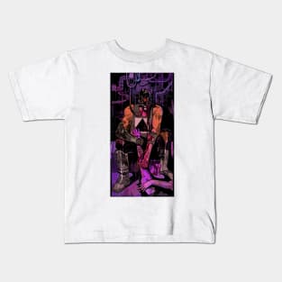 Temperance (Cyberpunk Tarot) Kids T-Shirt